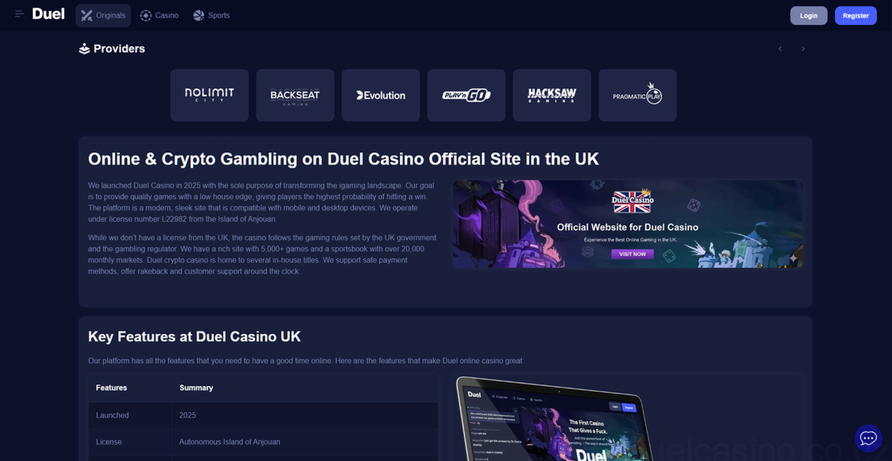 Duel Casino Casino